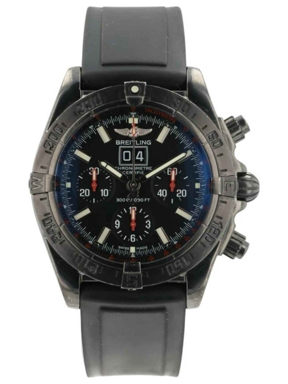 Breitling Avenger Blackbird Black Dial Stainless Steel 44mm Automatic M44359